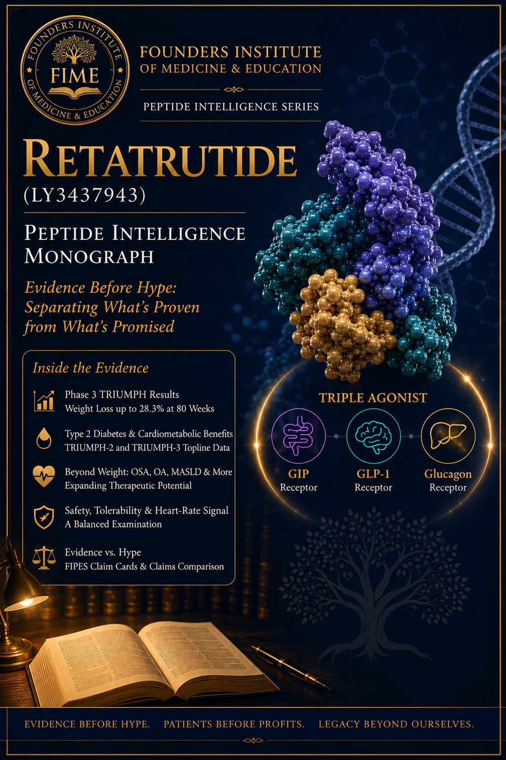 Retatrutide (LY3437943) — Peptide Intelligence Monograph