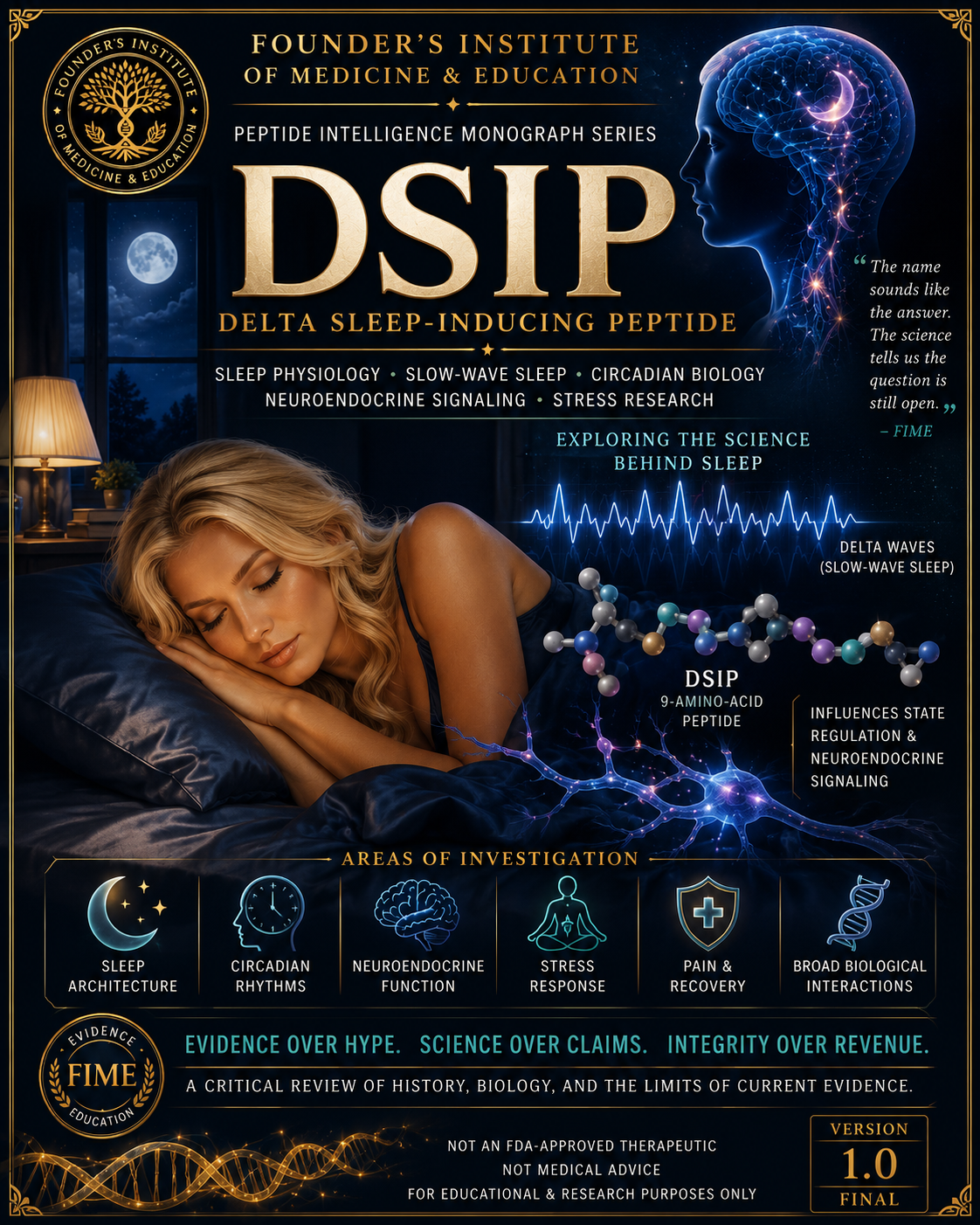 DSIP (Delta Sleep-Inducing Peptide) Peptide Intelligence Monograph | FIME