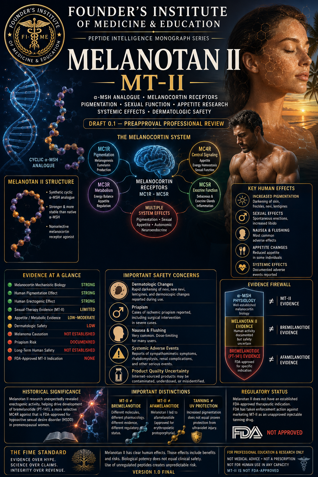 Melanotan II (MT-II) Peptide Intelligence Monograph | FIME