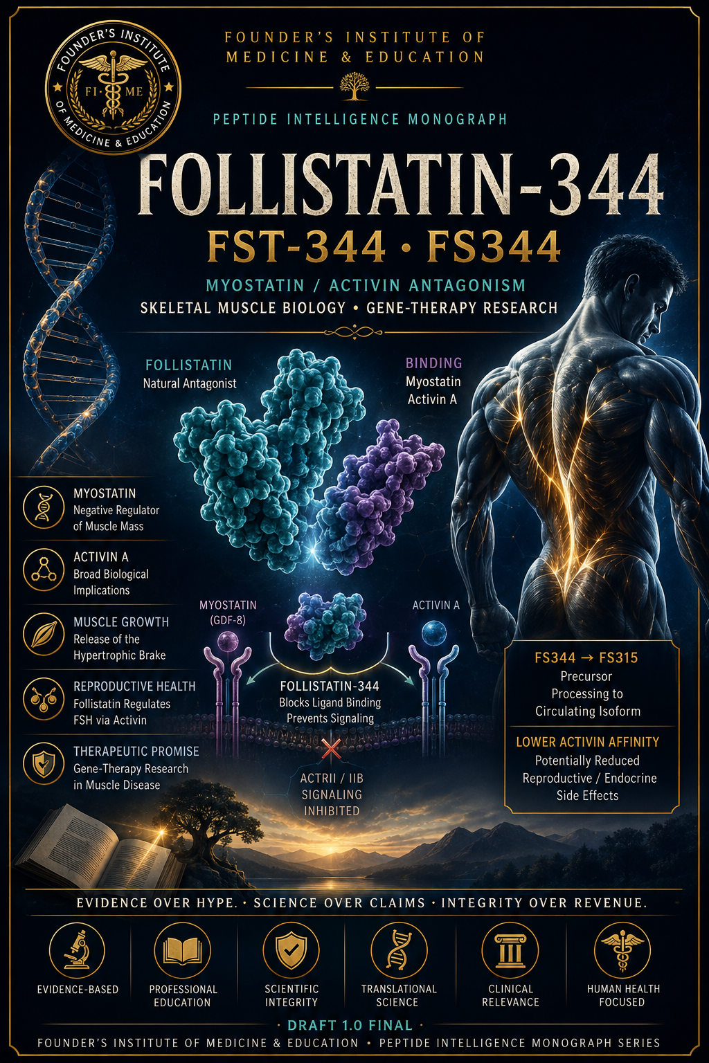 Follistatin-344 (FST-344 / FS344) Peptide Intelligence Monograph | FIME