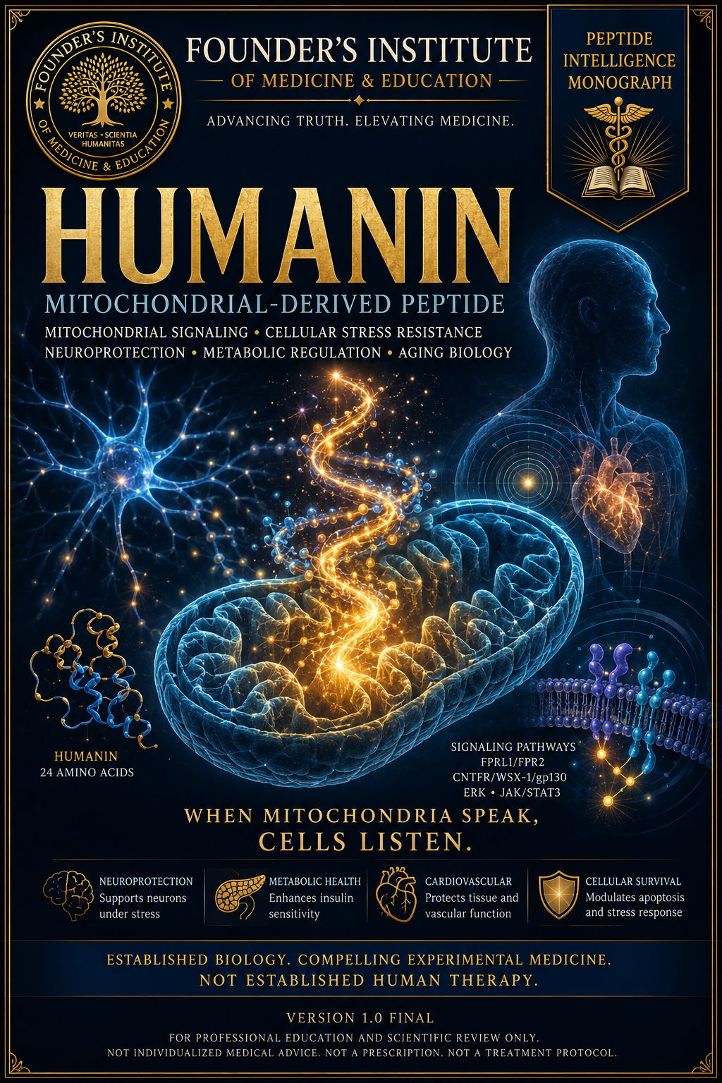 Humanin Peptide Intelligence Monograph | FIME