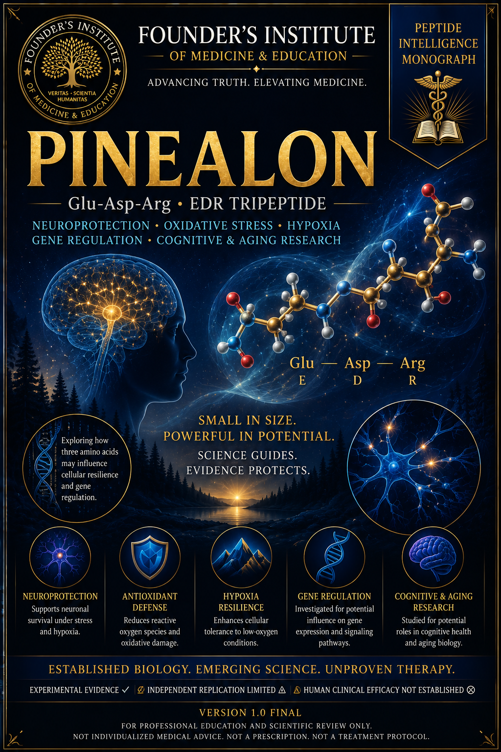 Pinealon (EDR) Peptide Intelligence Monograph | FIME