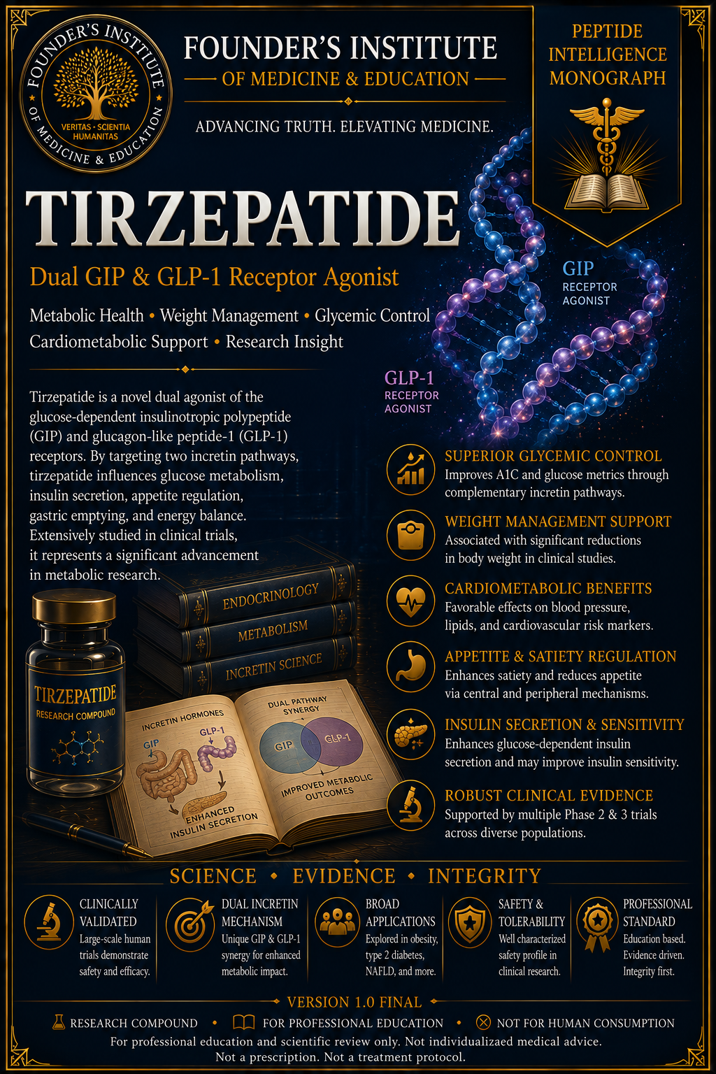 Tirzepatide — Peptide Intelligence Monograph