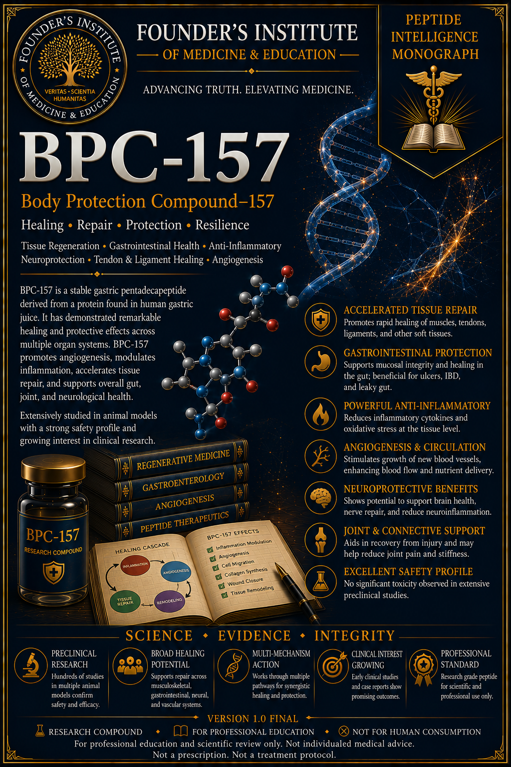 BPC-157 - Peptide Intelligence Monograph